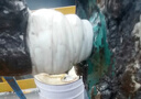 炫嘉米塔爾硅膠止水帶防水膠帶水管補漏膠帶強力堵漏水貼膠布密封條 白色 曬單實拍圖