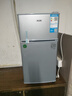 奧克斯小冰箱家用小型迷你冷藏冷凍兩用出租房宿舍用節能省電寢室辦公室電冰箱 【升級凈化去味】30A146DW銀【節能省電】 曬單實(shí)拍圖