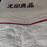 無印良品A類全棉夾棉床笠單件 床套罩床墊保護套全包床笠 奶白180*200cm 曬單實拍圖
