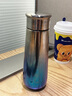 鈦合金保溫杯高顏值水杯子燜茶泡茶杯超輕雙層純鈦漸變鈦水杯男女 漸變藍 320ml 雙層純鈦 禮盒裝 曬單實(shí)拍圖