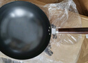 蘇泊爾（SUPOR）圓底炒鍋鐵鍋無(wú)涂層炒菜鍋燃氣灶專(zhuān)用 家用熟鐵鍋精鐵防銹防穿孔 【多數選擇】圓底純鐵 32cm 曬單實(shí)拍圖