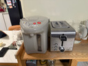 虎牌（TIGER）電熱水瓶 智能定時3段保溫 防倒下出水電熱水壺 PDH-A22C 2.2L電水壺 駝色CU 曬單實(shí)拍圖