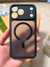 億色（ESR）適用iPhone17promax手機(jī)殼蘋(píng)果17promax保護(hù)套磁吸殼相機(jī)按鍵鏡頭全包硅膠邊超薄防摔黑邊半透黑 曬單實(shí)拍圖