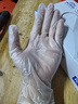 英科醫(yī)療一次性醫(yī)用手套PVC防護手套 清潔洗碗家務食品級手套 中號M碼 曬單實拍圖