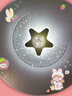簡約現(xiàn)代溫馨浪漫公主滿天星臥室燈兒童房led護(hù)眼星星月亮吸頂燈 白色-50cm-40W三色變光 曬單實拍圖