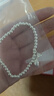 中國黃金（CHINA GOLD）999足銀兩世歡轉(zhuǎn)運珠手串時尚簡約亮面手鏈女七夕情人節(jié)生日禮物 今/次日達*【5mm兩世歡手鏈【999足銀】 曬單實拍圖