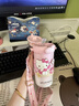 艾可思三麗鷗閃閃凱蒂貓兒童水杯316保溫杯學(xué)生上學(xué)便攜水壺大容量吸管 閃閃凱蒂貓580ml 曬單實(shí)拍圖