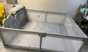 巧樂熊爬爬墊圍欄寶寶游戲圍欄室內(nèi)嬰兒兒童防護欄家用地上客廳150*180 曬單實拍圖
