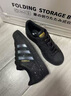 阿迪達(dá)斯 （adidas）定制球鞋 SUPERSTAR滿(mǎn)天星潑墨潮流前衛(wèi)百搭低幫板鞋男女同款黑銀 黑銀 42 曬單實(shí)拍圖