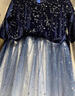 鉑朗尼奧成人禮服女18嵗禮服學(xué)生長款主持人星空晚禮服女2024新款高級感 深藍(lán)色 631 XL 曬單實拍圖