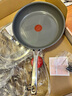 特福（Tefal）平底鍋不粘煎鍋陶瓷覆面0氟涂層煎蛋牛排煎餅鍋燃?xì)怆姶艩t通用 陶瓷+0氟+0鉛+0鎘涂層 直徑 26cm 曬單實(shí)拍圖