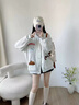 汐菡（XIHAN）潮流衛衣女款2025年最新款小個(gè)子秋裝秋季女外套韓版褂子寬松上衣 時(shí)尚潮流花灰色 均碼 （可聯(lián)系客服備注碼數） 曬單實(shí)拍圖