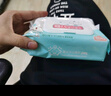 Fulcotton棉柔世家清潔濕巾80抽*10包潔膚柔濕巾EDI純水親膚濕紙巾  曬單實(shí)拍圖