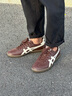 Onitsuka Tiger鬼塚虎新款德訓鞋 男女鞋運動(dòng)休閑板鞋棕色TOKUTEN  1183B938 棕色 40.5 曬單實(shí)拍圖