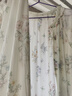 嫚熙（EMXEE）春秋季彈力絲麻棉月子服孕婦哺乳睡衣產(chǎn)婦產(chǎn)后家居服 綺幻花信-兩件套 XL 曬單實(shí)拍圖