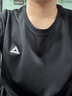 匹克跑步速干運動(dòng)套裝男夏季衣健身服透氣排汗羽毛球服短袖短褲兩件套 【短袖拉鏈款52001】黑色 X2L/185 曬單實(shí)拍圖