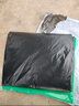 簡丫平口垃圾袋50只加厚1.8絲黑色80*100cm大號超大商用廚房塑料袋 曬單實(shí)拍圖