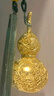 大明銅匠福祿歡喜花絲小葫蘆銅擺件車掛件鑰匙扣辦公室桌面開(kāi)業(yè)創(chuàng)意裝飾品 曬單實(shí)拍圖