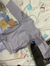 巴厘小豬嬰兒包屁衣秋冬保暖連體衣加厚爬爬服新生兒三角哈衣秋季嬰兒衣服 灰風(fēng)鈴紫 80cm 曬單實(shí)拍圖