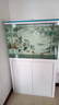 森森（SUNSUN）魚缸金魚缸家用落地玻璃生態(tài)大魚缸客廳水族箱 白色 80cm長（帶柜上過濾）發(fā)物流 曬單實(shí)拍圖