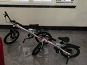 酷騎酷騎COOGHI迅猛龍兒童自行車(chē)4-6歲男女孩學(xué)生兒童單車(chē)腳踏車(chē)F1 16寸適用3-8歲100～135cm元氣粉 曬單實(shí)拍圖
