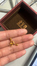 金至尊（3DG Jewellery）黃金耳釘圓珠光面足金養(yǎng)耳棒耳環(huán)送女友自戴禮物按克計(jì)價(jià) 一對(duì)-金重1.15克-EF58002120 曬單實(shí)拍圖