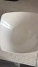 潔雅杰陶瓷沙拉碗家用7英寸純白裝甜品蔬菜碗 2只裝 曬單實(shí)拍圖