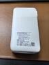 品勝（PISEN）3C認(rèn)證充電寶自帶插頭20000毫安充電器二合一電霸自帶線適用蘋果iPhone1615華為小米10000移動(dòng)電源 白色【AC折疊插頭 | 雙線快充】22.5W快充 20000mAh 曬單實(shí)拍圖
