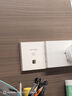 普聯(lián)（TP-LINK） 全屋WiFi6套裝 5G雙頻家用企業(yè)86型無(wú)線(xiàn)ap面板 千兆PoE路由器供電ac易展mesh組網(wǎng)AX1500M覆蓋 Wi-Fi6面板X(qián)AP1502GI易展版【白色】 曬單實(shí)拍圖