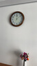 SEIKO 日本精工時(shí)鐘家用免打孔掛墻鐘表16英寸41cm臥室客廳夜光掛鐘 曬單實(shí)拍圖