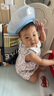 babycare寶寶洗頭神器兒童洗頭帽洗澡護耳防進(jìn)水可調節星航洗頭帽 柔霧藍 曬單實(shí)拍圖