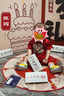 G.DUCKKIDS小黃鴨一周歲禮服男寶寶抓周衣服女嬰兒百天滿月唐裝中國(guó)風(fēng)套裝 紅色三件套 90 尺碼1~2歲【 80-90cm】 曬單實(shí)拍圖