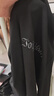 森馬（Semir）長(zhǎng)袖t恤女半高領(lǐng)字母修身軟糯上衣春刺繡套頭衫107124101002 曬單實(shí)拍圖