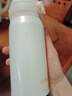 膳魔師（THERMOS）保溫杯316鋼350ml男女士?jì)和瓕W(xué)生教師節禮物JNL-350S象牙白 曬單實(shí)拍圖