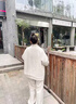 麓格立韓版寬松顯瘦美式衛衣運動(dòng)套裝女春秋季學(xué)生跑步時(shí)尚休閑兩件套潮 杏色運動(dòng)套裝L【建議100-115斤】 曬單實(shí)拍圖