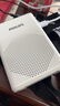 飛利浦（PHILIPS）SBM200 小蜜蜂擴(kuò)音器便攜插卡音箱會(huì)議揚(yáng)聲器麥克風(fēng)喇叭喊話教師導(dǎo)游專用教學(xué)講課戶外小巧迷你白 曬單實(shí)拍圖