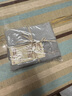 MUJI水洗棉 枕套 純棉全棉枕頭套枕巾 灰色×灰色條紋 48×74cm 曬單實(shí)拍圖