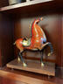菲斯鉑亞全銅唐馬將軍馬擺件開(kāi)業(yè)賀禮大漆工藝品馬到成功高檔辦公室招財 【馬到成功】（大漆） 曬單實(shí)拍圖