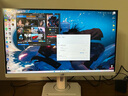 華碩（ASUS）ROG 絕神Pro 27英寸顯示器4K電競顯示器4K顯示器 4K 160Hz雙模1K 320Hz HDR400RA 雙模切換丨XG27UCG-W 吹雪白 曬單實(shí)拍圖