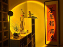 優(yōu)麗美家小紅帽落地燈客廳高級感輕奢落地氛圍燈投影燈臥室沙發(fā)旁邊的燈 【小紅帽】三色光+伸縮123-168cm 曬單實(shí)拍圖