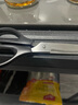 得力(deli)1辦公生活家用剪刀 小剪子手工剪紙刀 辦公用品 黑色6045-ES 曬單實(shí)拍圖