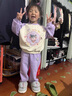 G.DUCKKIDS小黃鴨童裝哪吒衣服女童套裝夏季2025新款兒童夏裝小女孩短袖短褲 圖片色 100 建議2~3歲【 90-100cm】cm 曬單實(shí)拍圖