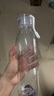 樂扣樂扣（LOCK&LOCK）夏季運動水杯簡約塑料杯戶外便攜水壺男女學(xué)生杯子白色750ML 曬單實拍圖