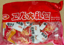 衛(wèi)龍休閑零食 辣條大禮包888g/袋 大小面筋親嘴燒魔芋爽海帶 懷舊小吃 曬單實拍圖