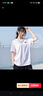 耐克（NIKE）官方女裝男裝短袖 25夏季新款半袖上衣中考高考寬松大碼圓領(lǐng)T恤 0-100/男女同款/棉質(zhì) M 男女同款/推薦體重110斤左右 曬單實(shí)拍圖