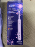 歐樂(lè )B（Oral-B）成人電動(dòng)牙刷P4000深度清潔牙齦按摩3D聲波P系列圓頭送男友送女友情侶禮贈生日禮物 P4000-櫻花白+6支適配刷頭 曬單實(shí)拍圖