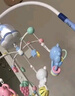 欣格嬰兒床鈴搖鈴音樂旋轉(zhuǎn)床頭鈴床掛0-1歲寶寶安撫搖鈴可充電遙控藍(lán) 曬單實拍圖