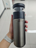 京東京造 保溫杯【茶水分離】男女士高檔大容量316L不銹鋼 金屬灰500ml 曬單實拍圖