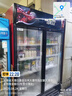 白雪雅竹大容量飲料柜商用冰柜直冷藏展示柜酒水柜純風冷無霜保鮮柜超市玻璃門冰箱立式啤酒柜 大雙門下機【直冷】1200*550*2000mm 曬單實拍圖