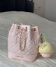 CHARLES&KEITH絎縫菱格鏈條水桶包雙肩包包女包女友生日七夕禮物CK2-10701506 Light Pink淺粉色 M 曬單實(shí)拍圖